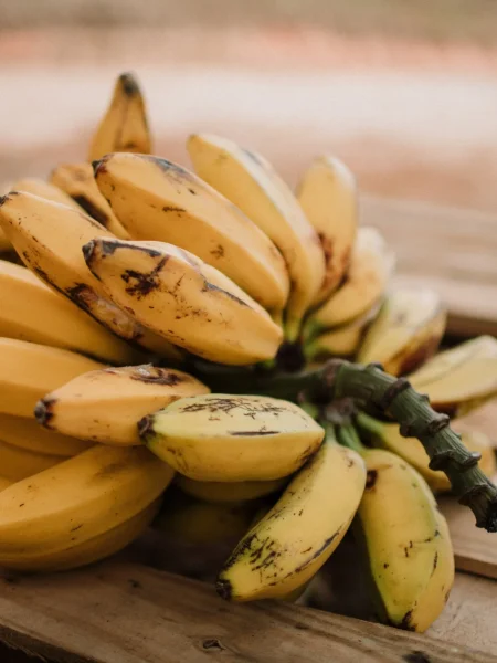 Banane in der Schwangerschaft: Bio-Bananen oder Kochbananen - close